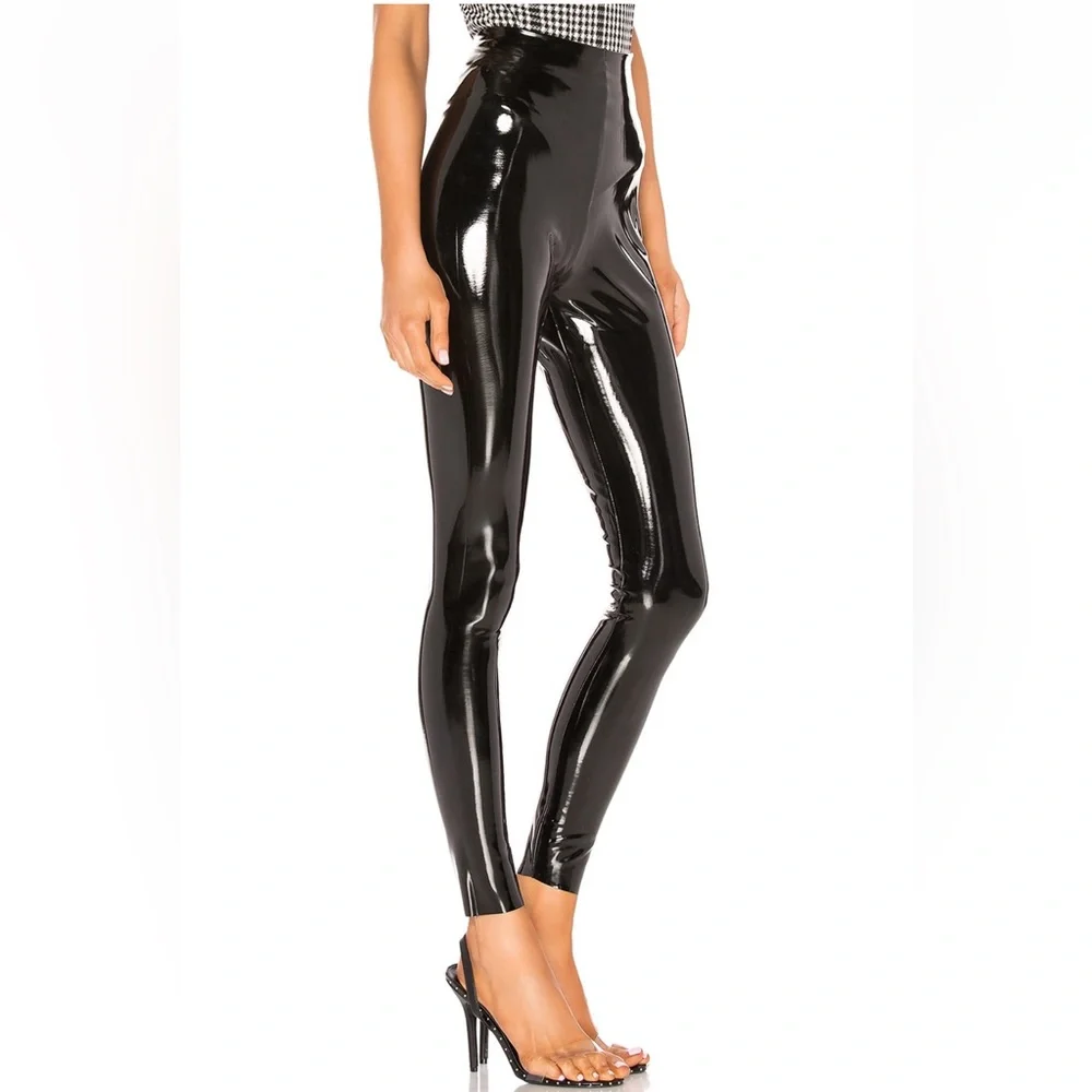 NWT: Commamdo Perfect Control Patent Leather Legging in Black Sz: XS - Picture 5 of 5
